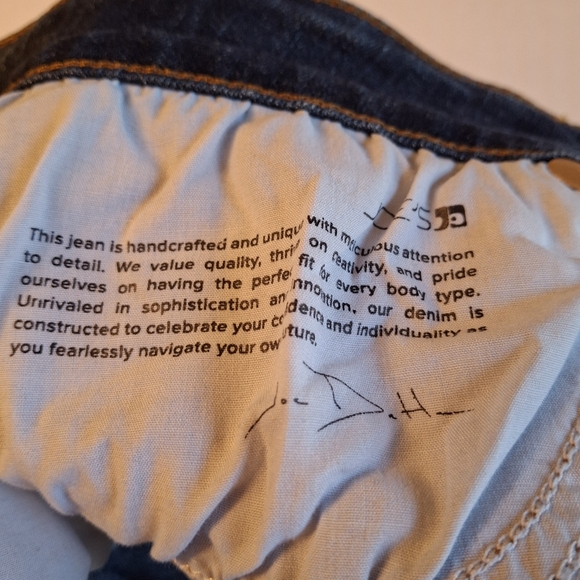 Joe's Jeans "Kalia" Blue Stretch Straight Leg Skinny Denim Jeans Women Size 30 - Picture 13 of 16